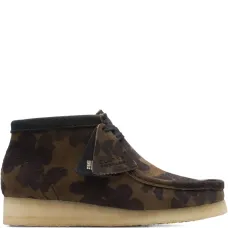 ботинки Wallabee Black/Khaki