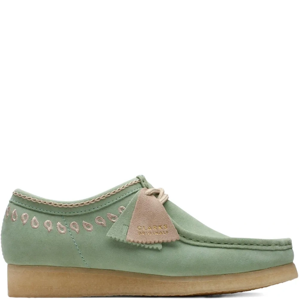 лоферы Wallabee Green