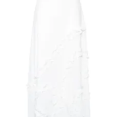 Юбка с оборками и складками