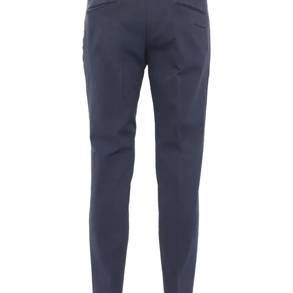 Брюки прямого кроя с манжетами