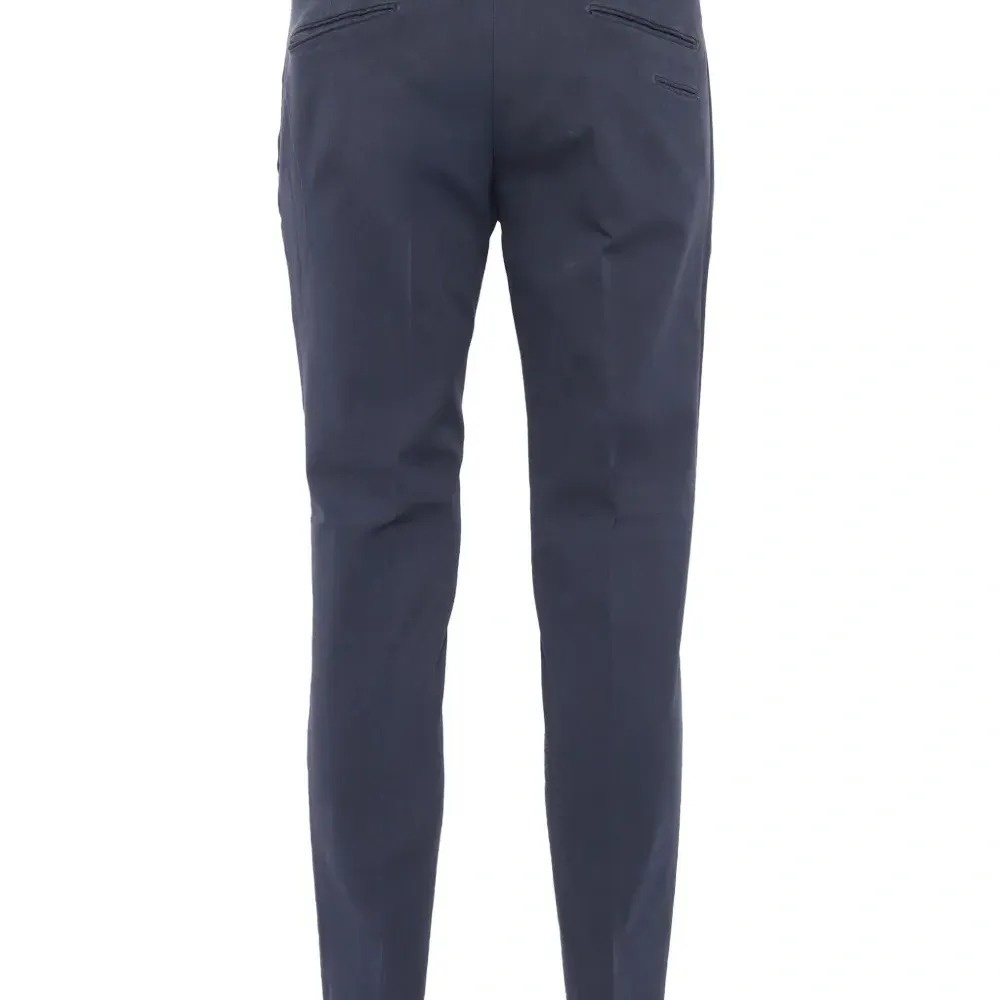 Брюки прямого кроя с манжетами