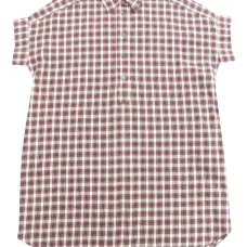 Платье-рубашка Hansa в клетку гингем