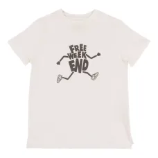 Хлопковая футболка с графическим принтом