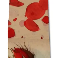 Шарф с цветочным принтом Шарф с цветочным принтом