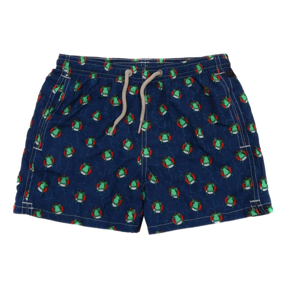 Плавки-шорты с принтом