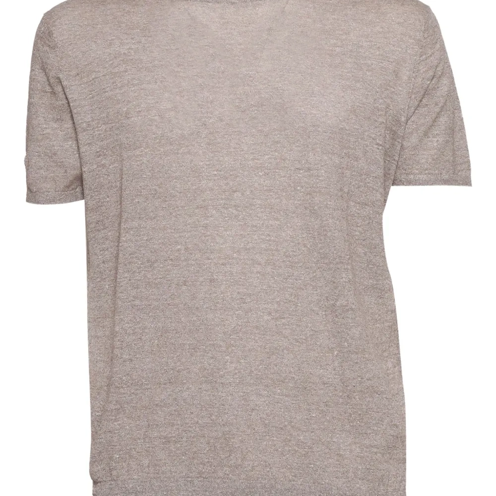 Футболка из смеси льна и хлопка