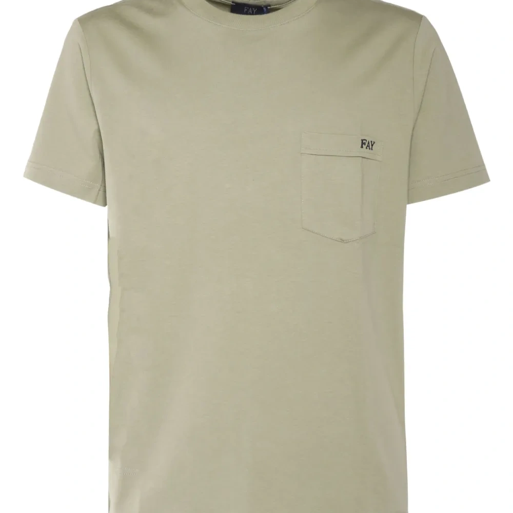 Футболка с круглым вырезом