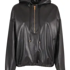 Худи с наполовину застёгивающейся молнией