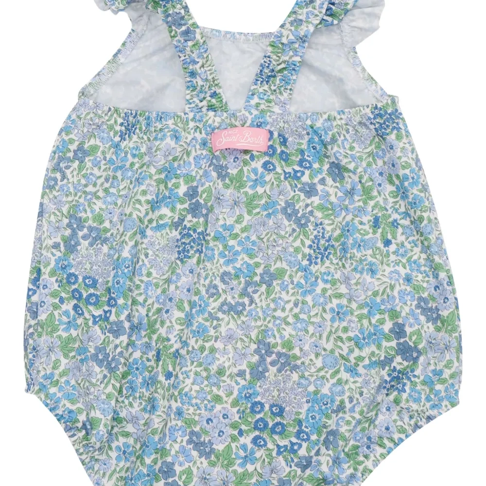 Купальник с цветочным принтом