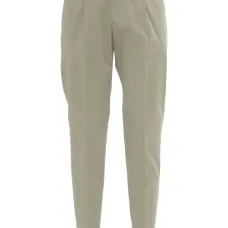 Брюки со складками на манжетах