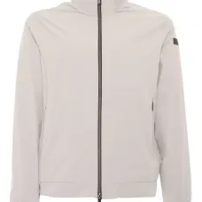 Куртка на молнии с высоким воротником