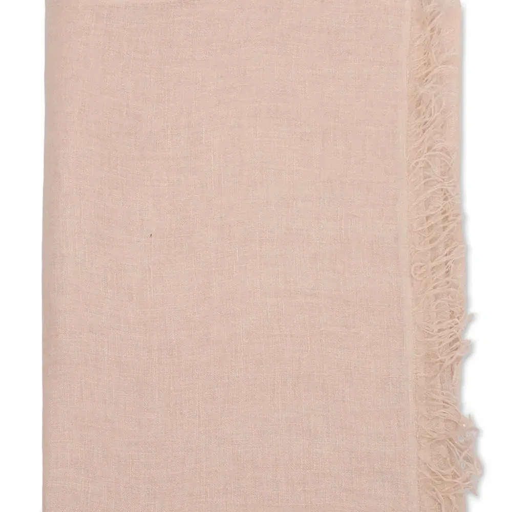 Льняной шарф Arthur с бахромой