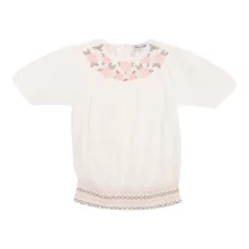 блузка с вышивкой