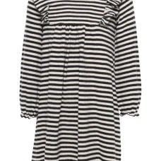 Полосатое платье с оборками Полосатое платье с оборками