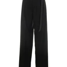 брюки с пряжкой и складками брюки с пряжкой и складками