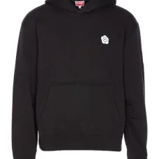 худи с карманом-муфтой и логотипом