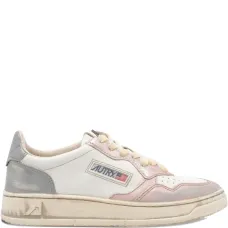 кожаные кроссовки