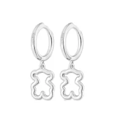 Серьги-кольца New Silueta