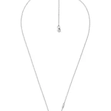 Комплект из колье и серег с камнями