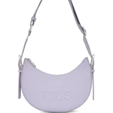 Сумка на плечо среднего размера с тисненым логотипом