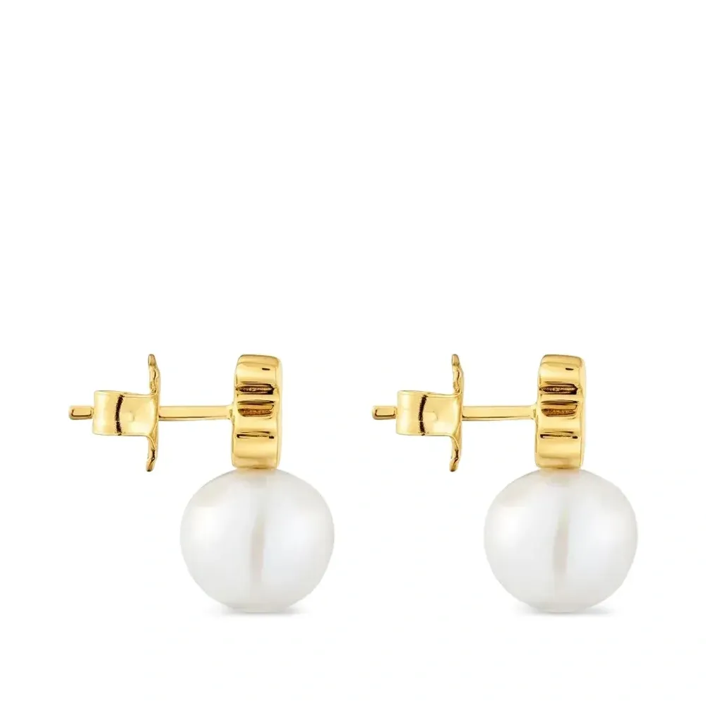 Серьги с логотипом