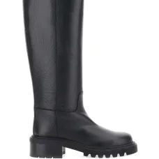 кожаные сапоги