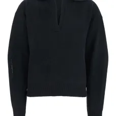 свитер с воротником поло свитер с воротником поло