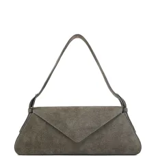 Замшевая сумка на плечо