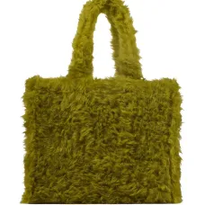 Пушистая сумка-тоут