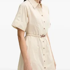 Платье-рубашка с поясом