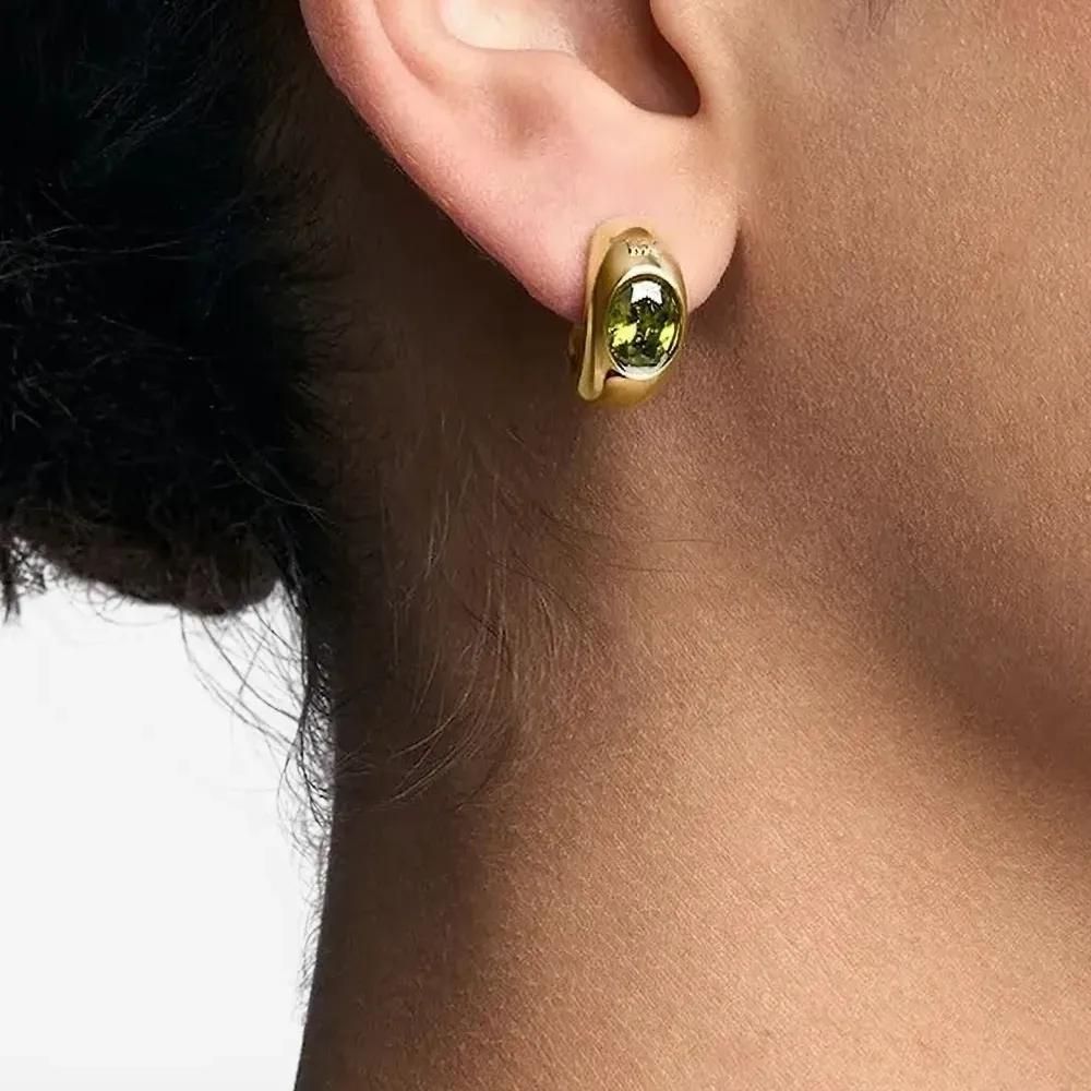 Серьги с кристаллами