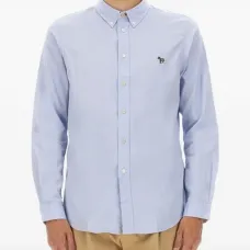 Рубашка оксфорд с нашивкой