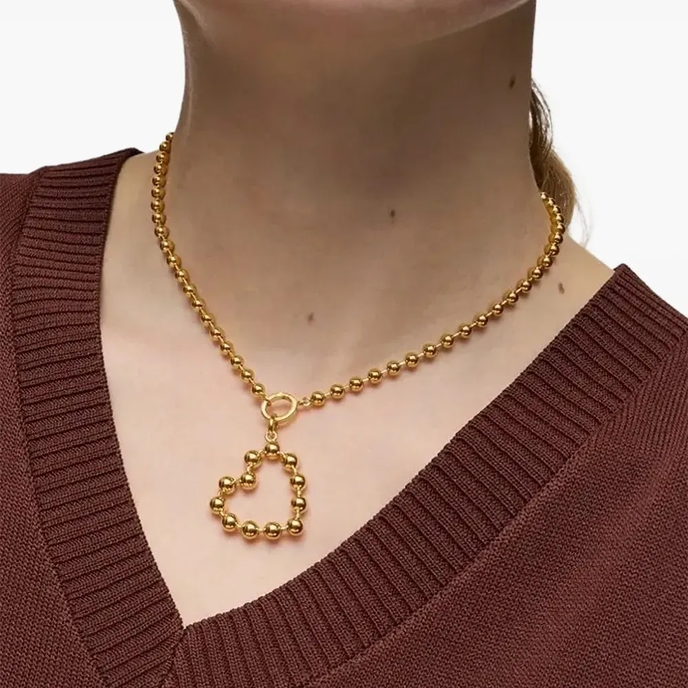 Колье Sugar Party с бусинами