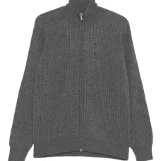 Кардиган в рубчик