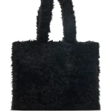 Пушистая сумка-тоут