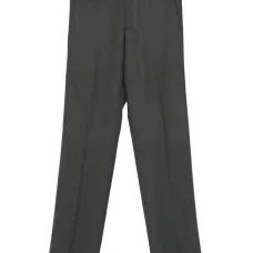 Плиссированные брюки прямого кроя