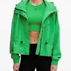 Пуховик с капюшоном и кулиской Пуховик с капюшоном и кулиской