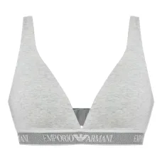 Бюстгальтер с треугольными чашками и логотипом Бюстгальтер с треугольными чашками и логотипом