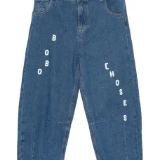 Джинсы с логотипом