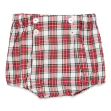 клетчатые шорты на пуговицах