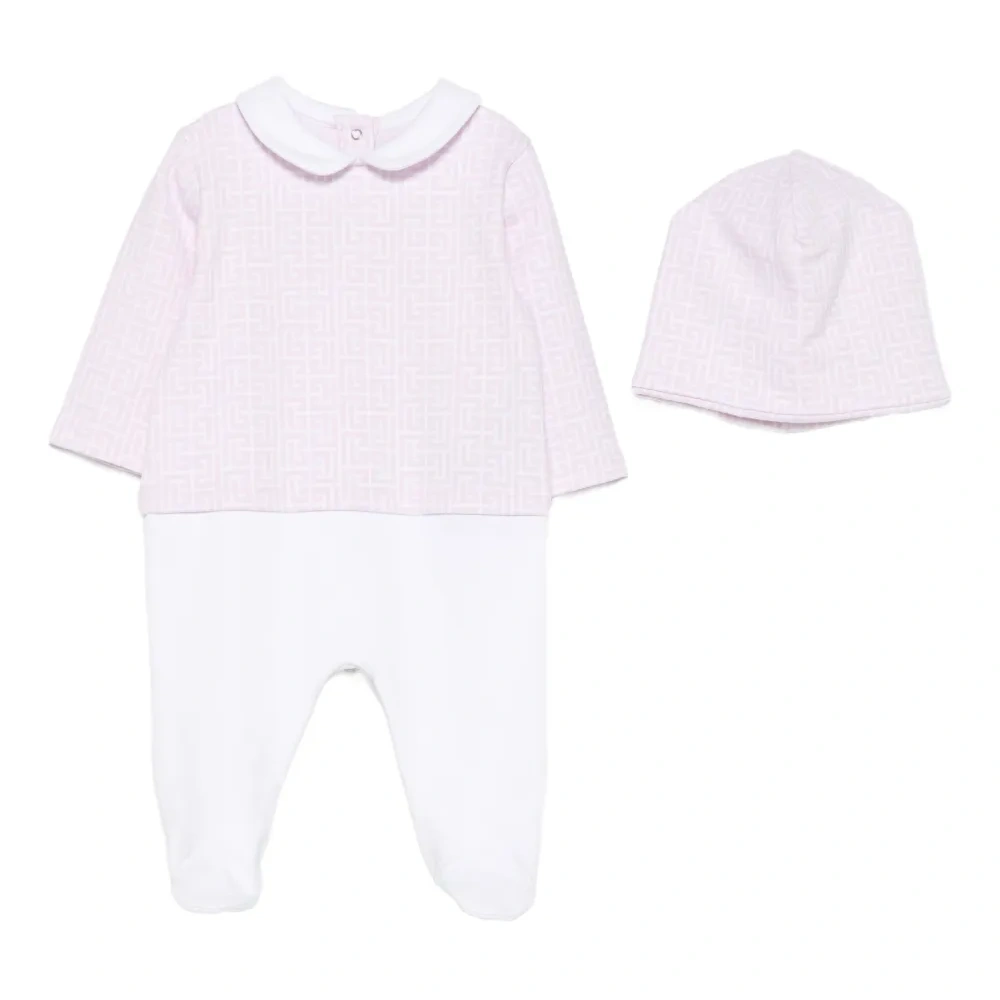 Комплект для новорожденного с геометричным принтом