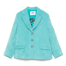 вельветовый блейзер