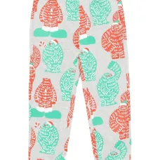 Брюки с принтом