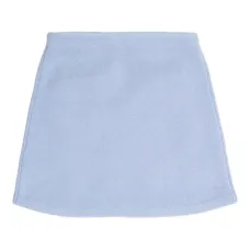 Шерстяная юбка с пайетками