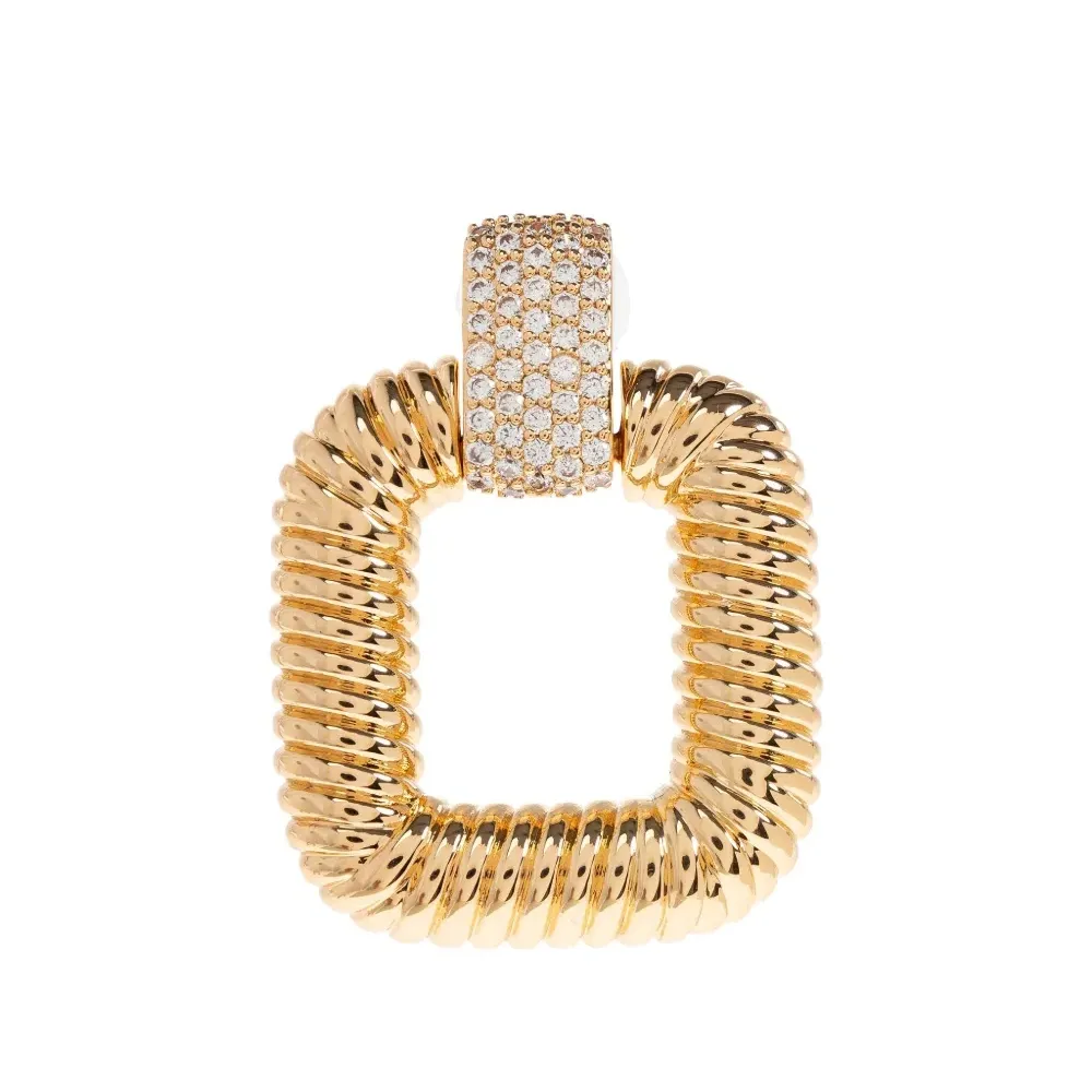 Квадратные серьги