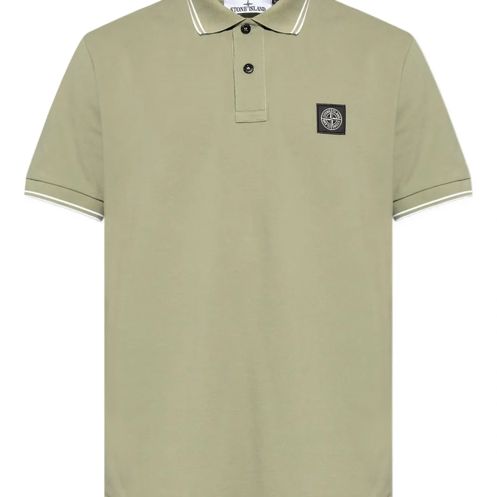 Рубашка поло с нашивкой-логотипом