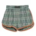 Шорты в ломаную клетку