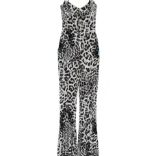 Комбинезон с леопардовым принтом