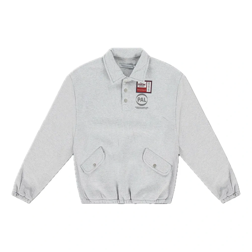 Толстовка с воротником на молнии