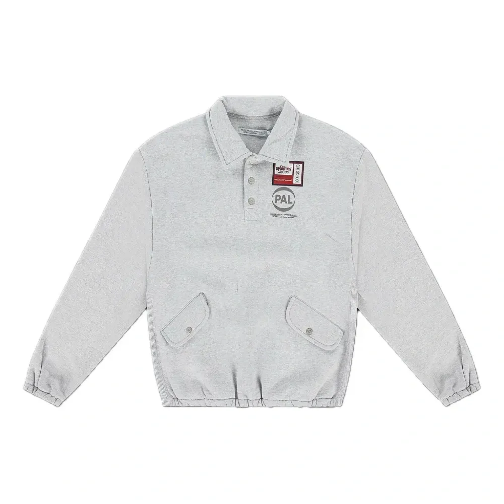 Толстовка с воротником на молнии